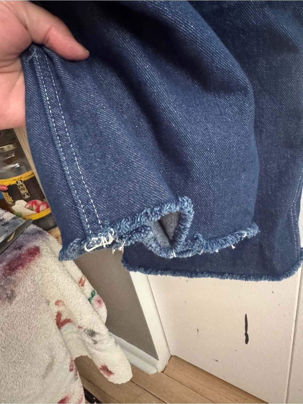 Genuine Dickies Ultra Tough Blue Denim Bib Overalls Men's Medium - Picture 5 of 13